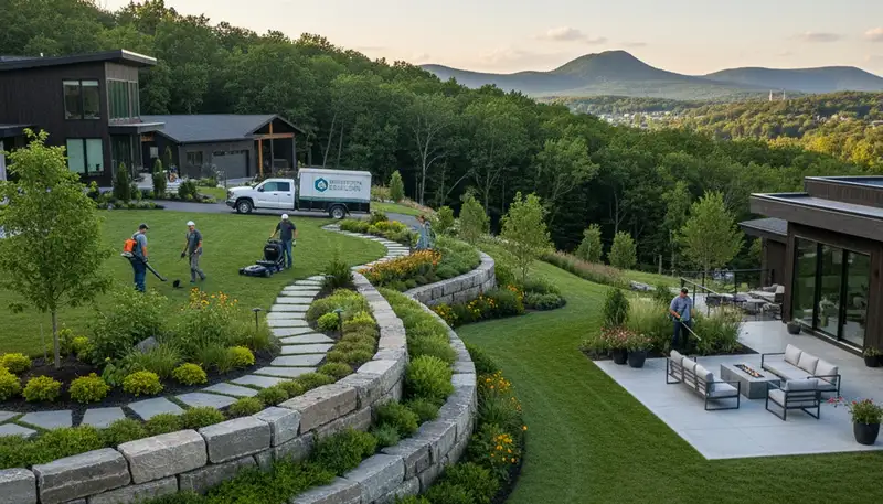 Landscaping service in Easton, PA for residential and commercial outdoor property care
