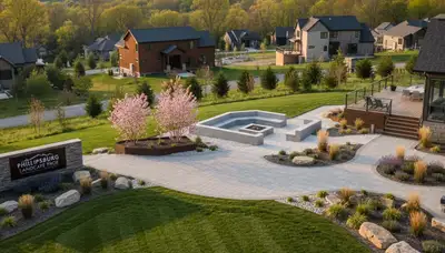 Landscaping crew serving Easton, PA, providing professional lawn and yard maintenance services
