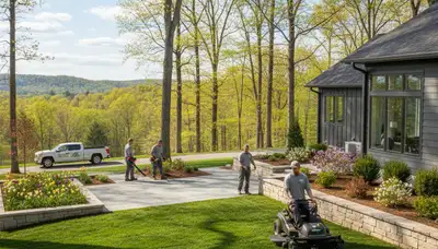 Landscaping service in Easton, PA for residential yard maintenance and outdoor property care